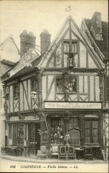 Compiegne Vieille Maison Campiegne, France Postcard Postcard