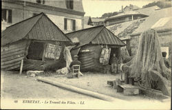 Etretat France Postcard Postcard