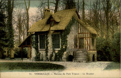 Hameau Du Petit Trianon - Le Boudoir Versailles, France Postcard Postcard