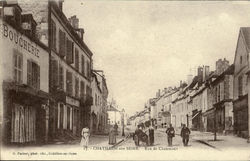 Chatillon Sur Seine Rue De Chaumont Postcard