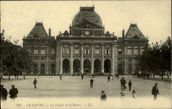 La Façade De la Bourse Le Havre, France Postcard Postcard