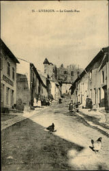 Liverdun La Grande Rue Postcard