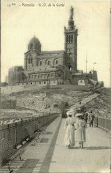 Marseille N D De La Garde Postcard