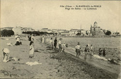 Cote D'Azur St Raphael La Perle Postcard