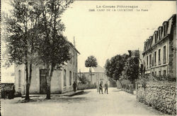 Camp De La Courtine Postcard