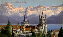 La Cathedrale Et Les Alpes Postcard