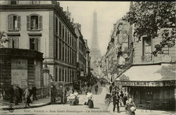 Rue Saint Dominique Le Recrutement Postcard