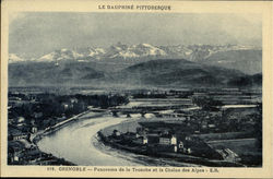 Le Dauphine Pittoresque Grenoble, France Postcard Postcard