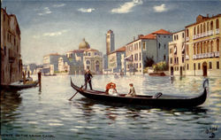 Venice On The Grand Canal France Postcard Postcard