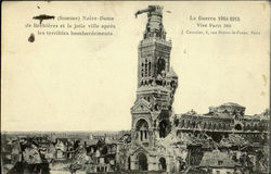 Somme Notre Dame France Postcard Postcard