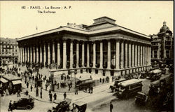 The Exchange Paris, France Postcard Postcard