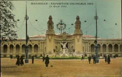 Le Grand Palais Marseille, France Postcard Postcard