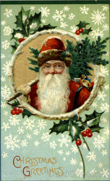 Christmas Greetings Santa Claus