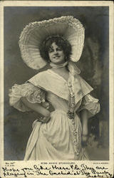 Miss Marie Studholme Women Postcard Postcard