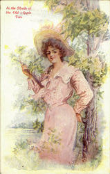 In The Shade Of The Old Apple Tree Postcard