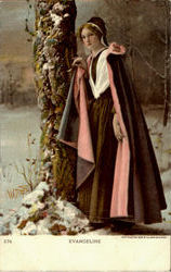 Evangeline Women Postcard Postcard