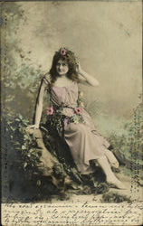 Tinted Women Postcard Postcard