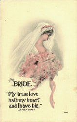 The Bride Postcard