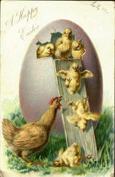 A Happy Easter Postcard