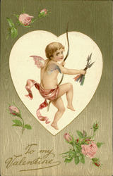 To My Valentine Postcard