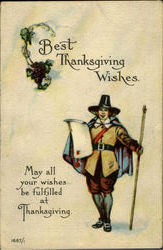 Best Thanksgiving Wishes Postcard