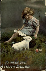 To Wish You A Happy Easter Postcard