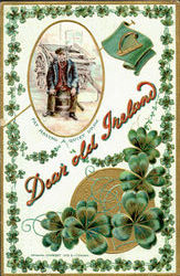 Dear Old Ireland Postcard