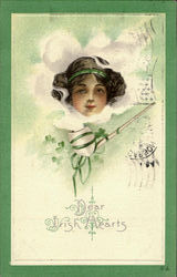 Dear Irish Hearts Postcard