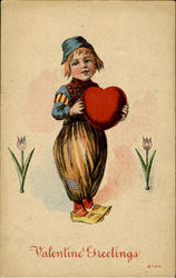 Valentine Greetings Postcard