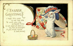 Easter Greetings Postcard