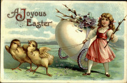 A Joyous Easter Postcard