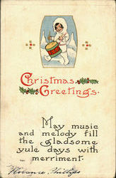 Christmas Greetings Postcard