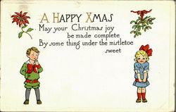 A Happy Xmas Postcard