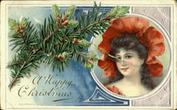 A Happy Christmas Postcard Postcard