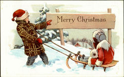 Merry Christmas Postcard