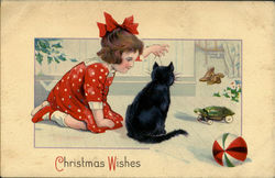 Christmas Wishes Postcard