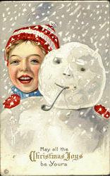 May All The Christmas Joys Be Yours Postcard