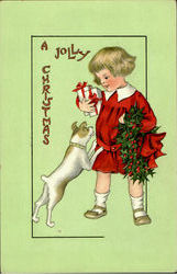 A Jolly Christmas Postcard