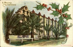 A Merry Christmas Postcard Postcard