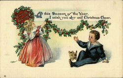 Children Greetings Postcard Postcard