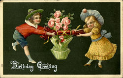 Birthday Greeting Postcard Postcard