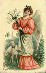 Easter Greeting Postcard