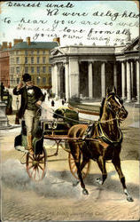 The Irish Jaunting Car Postcard