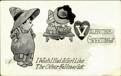 Valentine Greetings Postcard