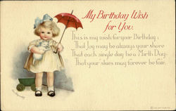 My Birthday Wish For You Postcard Postcard