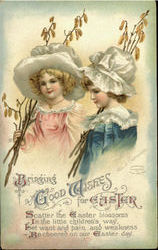 Bringing Good Wishes For Easter Postcard