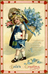 Love's Greeting Postcard