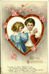 To My Valentine Postcard