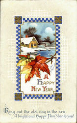 A Happy New Year Postcard