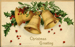 Christmas Greeting Postcard